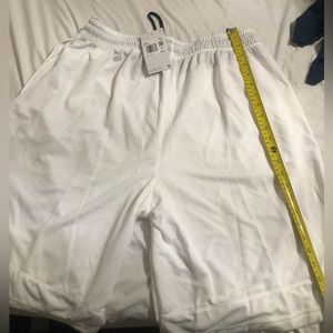 Nike white shorts